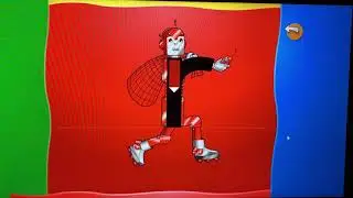 Red robot handwriting