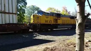 RDMVTL 17,591 ~ 10 11 2015 1 {MY ERIE RR TOUR} NSRR] WB [DL&W DEPOT] @ CORNING , NY