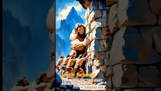 The Wall Builder  #ancientgiants #Cavemanlife #giantman #Giantcaveman