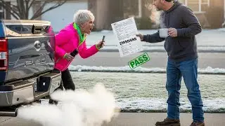 HOA Karen Reported My Truck Idling To Warm Up, Emissions Test Proved It Passed Everything