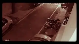 Live cctv footage mobile& chain snatching in Bangalore