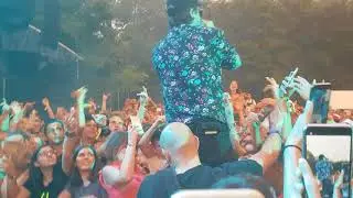 Entrée de Nekfeu - Humanoïde en live du Festival au Fil du Son à Civray !