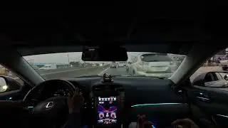 LEXUS IS 350 x MERCEDES S500 x BMW F10 5 SERIES | DRIVE BACK TO IBADAN FROM MARINA AUTO-FEST | POV