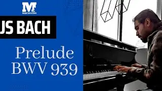 Marcxstation - Bach Prelude BWV 939 Live  Performance Video