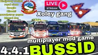 4.4.1||Multiplayer mod||bus simulator indonesia||Bahungamingnepal is live||Nepali bus skin||
