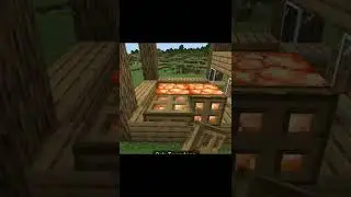 how to make an OAK SHROOMLIGHT HOUSE in Minecraft!
