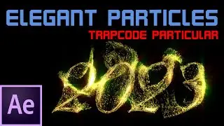 Elegant Particles Reveal After Effects Particular Tutorial