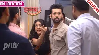 Jhanak | Gundo Ne Ki Jhanak Ko Blackmail Karne Ki Koshish, Bhadki Jhanak | On Location