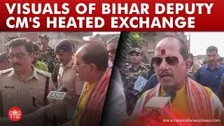 Bihar Deputy CM Vijay Sinha orders cop to take action, verbally abuses crowd