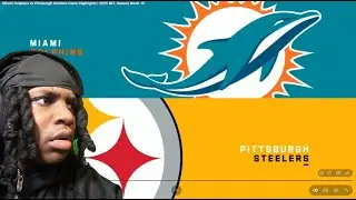 DK!! Miami Dolphins vs Pittsburgh Steelers Game Highlights | 2025 NFL Season Week 15 Reaction