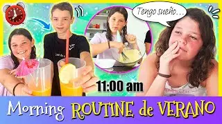 El MORNING ROUTINE de VERANO de DANIELA HAACK 💦 Os ense&ntilde;amos nuestra RUTINA DE MA&Ntilde;ANA