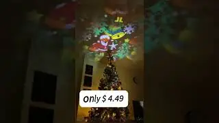 Elevate your space with cute projector lights #christmas