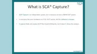 SCA Capture - CASA System SCA Evolution (Veterinary Edition)