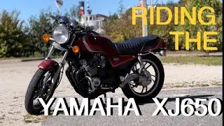 1982 Yamaha seca XJ650, Ride and review