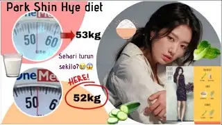 Park Shin Hye Diet || nyoba diet Kpop Idol selama 3hari😱