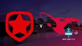 Gambit vs mousesports - ESL One NY 2018 - map1 - de_train [Enkanis, ceh9]