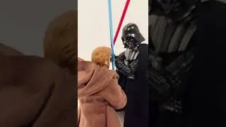 Star Wars: Black Series Obi Wan vs. Darth Vader (Kenobi Series) #shorts