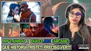 Reagindo a Ekko e Jinx - JRP e Ekko(Arcane) - AniRap