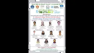 ICERT Seminar UN International Youth Day Aug 12, 2023