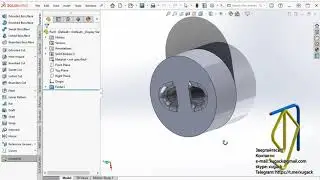 Draft element without draft feature Елемент з уклоном без операції уклон