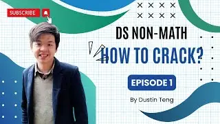 GMAT新制橫空出世的DS文字邏輯題（Data Sufficiency - Non-math），該怎麼解？（1）｜Dustin GMAT Terminator 終結者