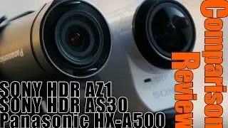 SONY HDR AZ1 vs PANASONIC HX A500