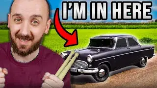Drumming at a CLASSIC CAR show