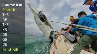 RHKYC香港遊艇會Impala class sailing 2021 Chairman series Race 1 on board 