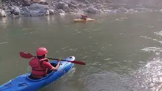 Mannu Mehar adventure live... #Kayaking #swimming natural pool #river sound#natural #