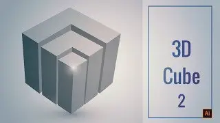 make 3d vector cube | adobe illustrator tutorial