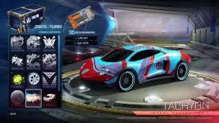 NEW ROCKET LEAGUE TORA MYSTERY DECAL!!!!!! Showcase!!!