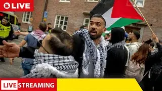 Live Coverage: pro-Palestinian Protests at Eurovision 2024 in Malmo
