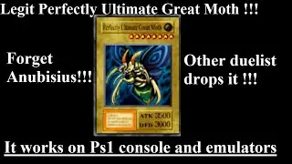 Yugioh Forbidden Memories Perfectly Ultimate Great Moth No Codes No Mods!