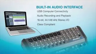 Alesis MultiMix 16 USB FX Overview