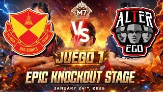 SELANGOR RED GIANTS VS ALTER EGO 🔥 JUEGO 1 | SOLO UNO PASA A LA GRAN FINAL! MLBB M7
