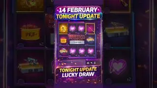 FREE FIRE TONIGHT EVENT || 14 FEBRUARY TONIGHT UPDATE #shorts