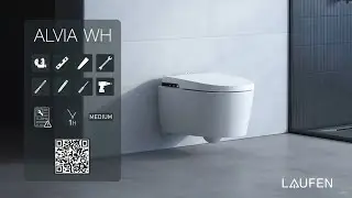 LAUFEN Cleanet Alvia - wall-hung mounting video