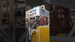 1850MM five layer PE Stretch Wrap Cast Film Production