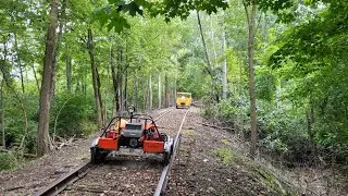 On the South End - Southern Michigan Railroad Speeder Excursion.