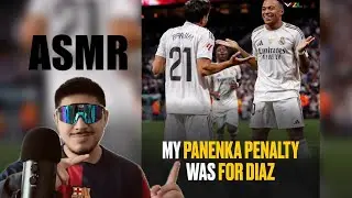 ASMR LIVE REACTION TO MADRID VERSUS VILLARREAL TABLE WATCH