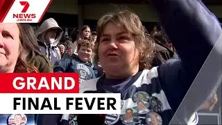 Geelong buzzes ahead of grand final | 7NEWS