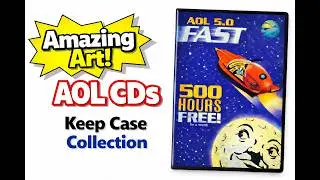 AOL CD Collection #12 - Keep Case designs!