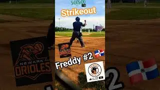 pitcher Freddy #2 Strike out.  baseball. #shorts #shortsvideo #youtubeshorts #highlights #highlight