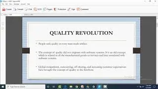 Quality Revolution ! Software quality assurance