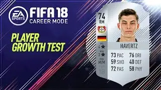 FIFA 18 | Kai Havertz | Growth Test + Gameplay