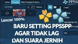 Cara Terbaru Setting PES Ppsspp Agar Tidak Lag Suara Jernih Dan Gambar Jernih