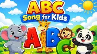 ABC Alphabet Song for Kids | Learn Letters A&ndash;Z with Fun Cartoon Animals