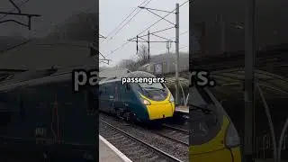How the Pendolino Leans Like a Motorcycl #pendolino #class390 #train #railway  #fyp