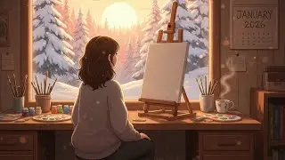 A Fresh Start: The Artist’s Morning 🎨 | Cozy New Year Reflection | Studio Ghibli Style