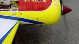 YAK 54 50cc smoke test